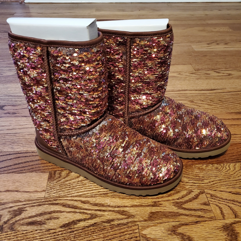 UGG Sequin Winter Boots - Multicolor